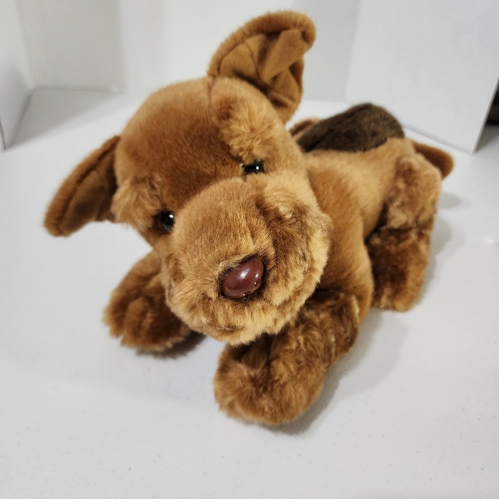 Dan Dee Collector's Choice Brown Spotted Dog Plush Stuffed Animal 8 Inch
